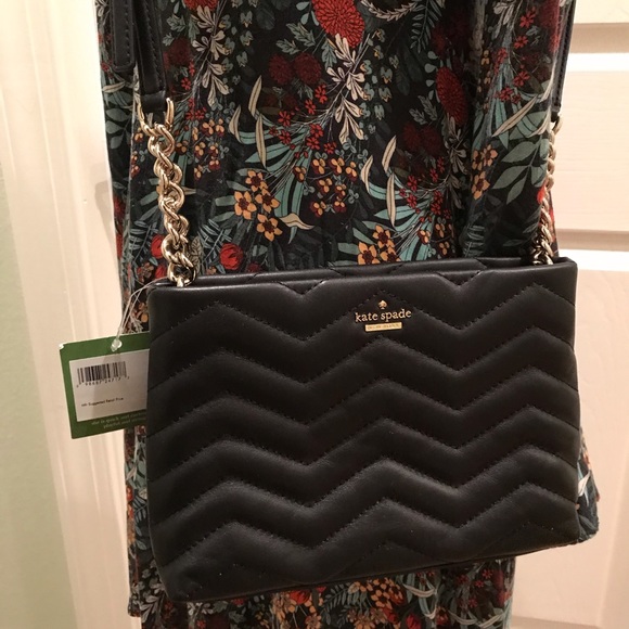 Reese park Beatrice kate spade black crossbody - Picture 3 of 8